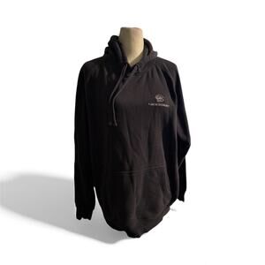 Anchoredman “Be Dareful Out There” Graphic Hoodie – Black Fleece Unisex Pullover